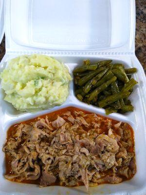 Chitlins plate