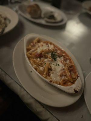 Their famous baked ziti!