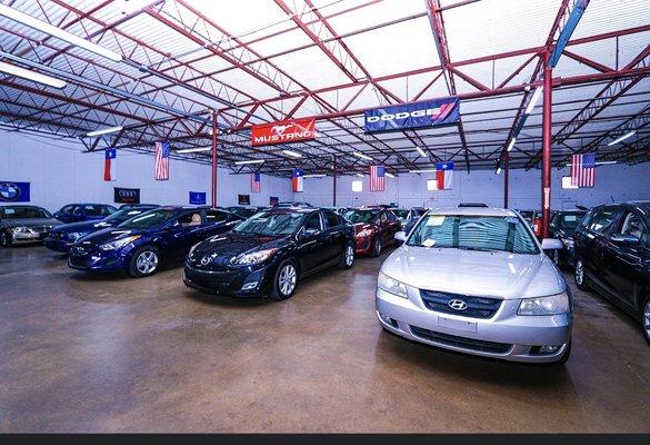 Lots of car to choose from