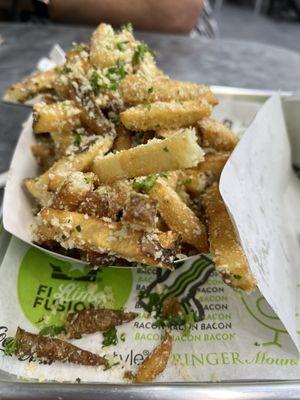 Parmesan herb fries