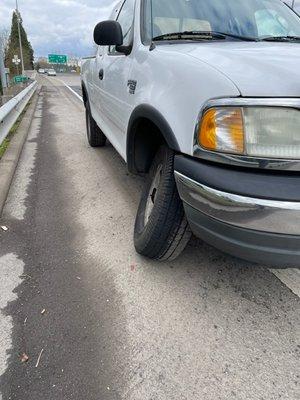 Alignment world is incompetent.  If you take your car there, this could be you.