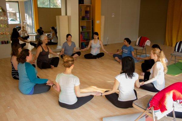 Prenatal Yoga & Birth Support: Tuesdays: 7:15pm - 8:30pm Fridays: 4:00pm - 5:15pm No Yoga experience necessary.