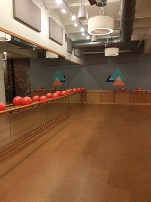 The brand new barre3 South End studio!