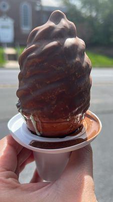 Dipped cone