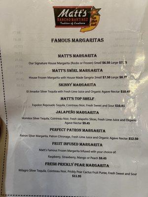 More menu