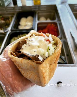 Gyro sandwich