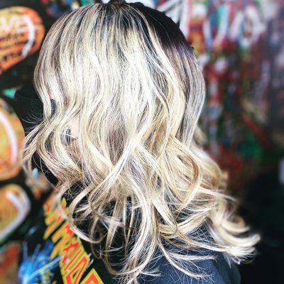 Blonde balayage