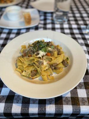 Wild Boar Pappardelle Al Ragu Di Cinghiale