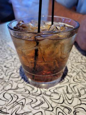 Bacardi and coke