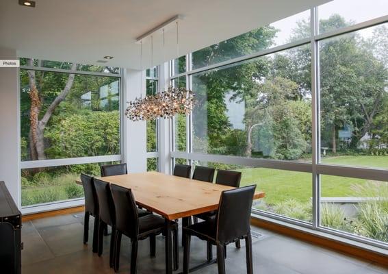 Red Oak Dining Table.