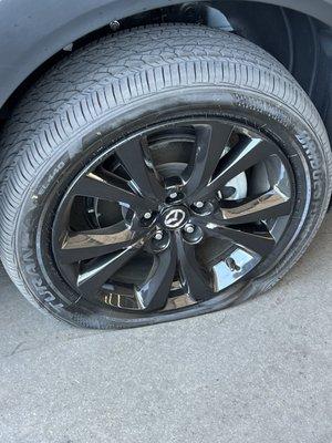 My flat tire