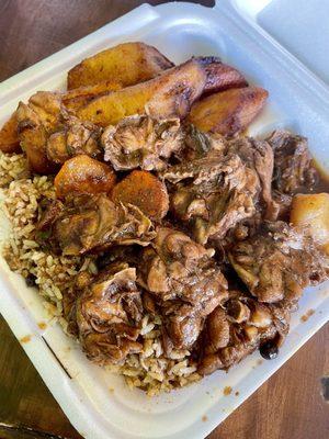 Brown Stew Chicken (Not Spicy)