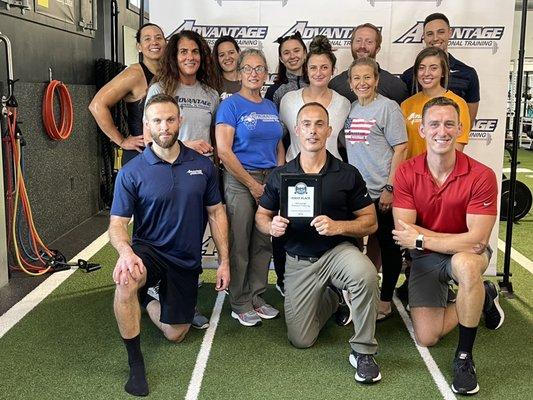 Winning Best of the Best for Fitness Center and Personal Trainer 2021