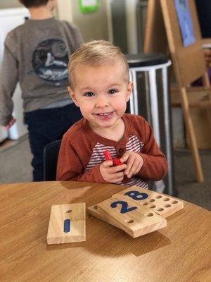 Preschool room fun.