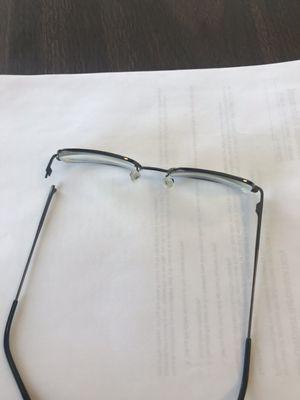 New frame broken after two months normal wear