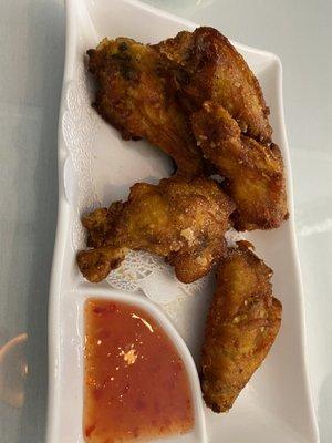 Fried chicken wings