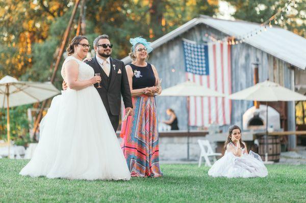 Wedding reception at Brice Station