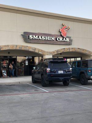 Front of Smashin Crab