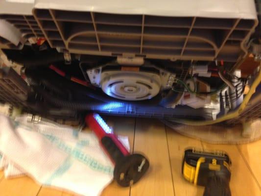 repairing an lg dishwasher