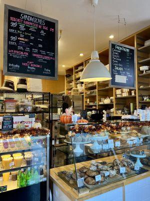 Counter and display case