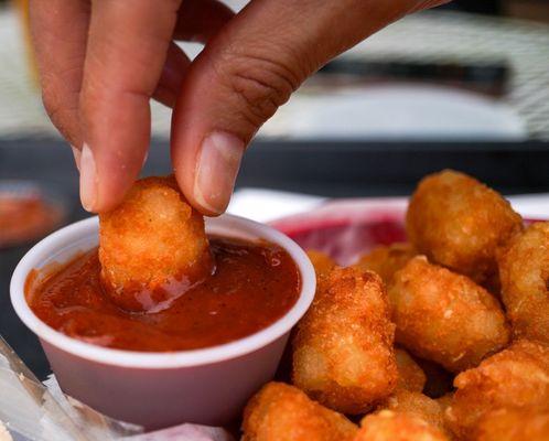 Dippin' tots @coreyd123 on Instagram