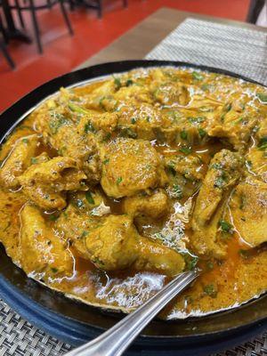 Double order of chicken karahi