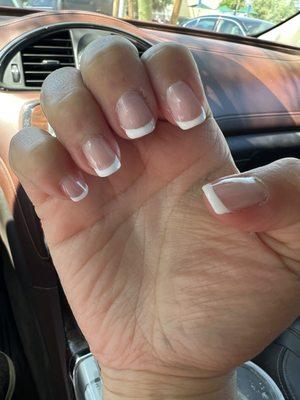 Gel French tip