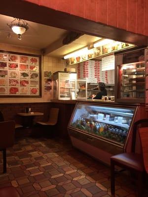 The front counter at night in Money Earnin' Mt Vernon.