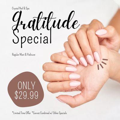 Crystal Nail & Spa
 127 Broadway, Elmwood Park, NJ 07407
 Call us at 201-796-0088