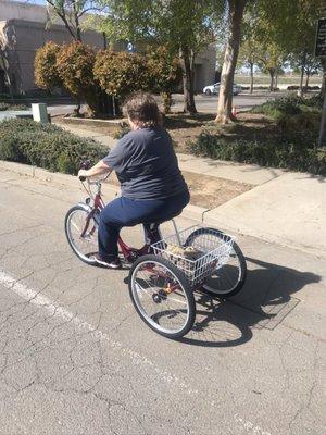 A Sun tricycle from Ken's bike in Davis, CA