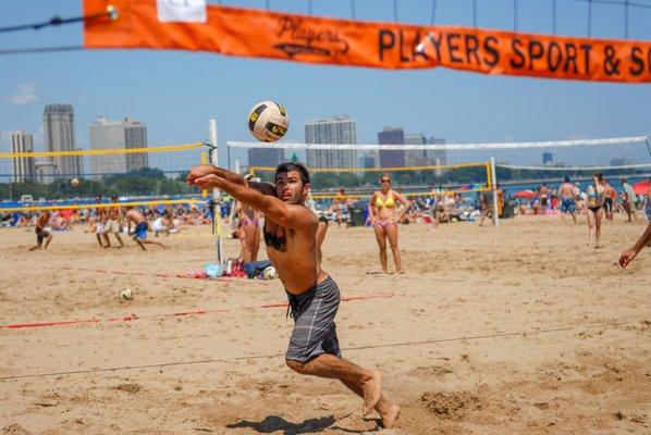 Join us for beach volleyball all summer long!