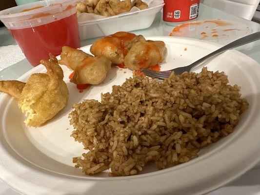 Sweet and Sour Pork Dinner