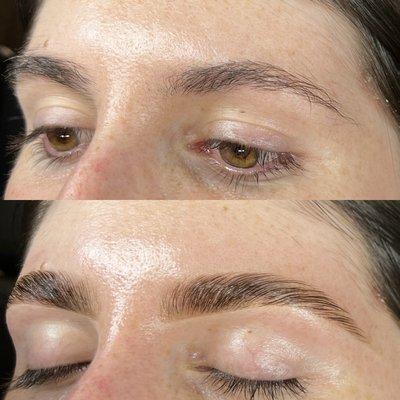 Brow lamination & Brow tint