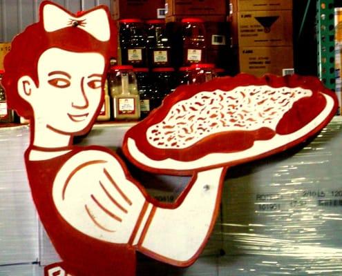 The origional Home Maid Ravioli Lady circa 1958