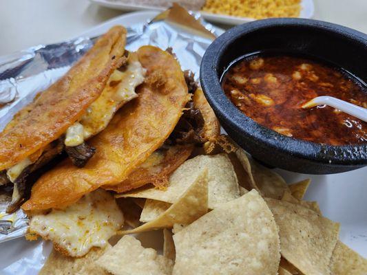 QuesoBirria tacos