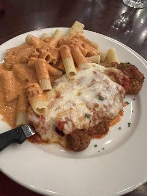 Chicken Cutlet Parmigiana