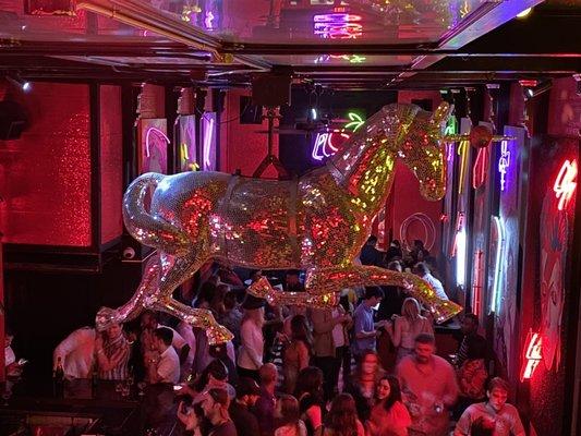 Eye catching unicorn disco ball?