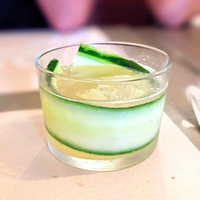 Cucumber martini