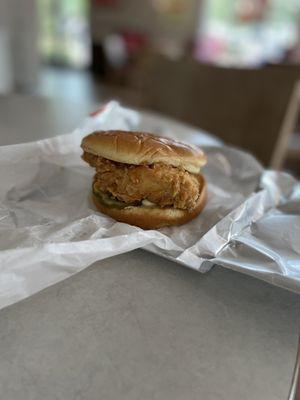 Chicken Sandwich was delicious