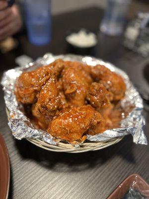 12 Pieces Original Fried Chicken Wings with Sweet Heat sauce