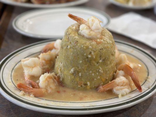 Mofongo de Camarones