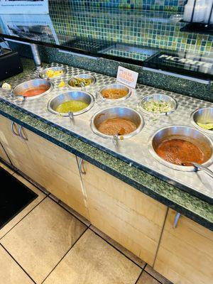 salsa bar