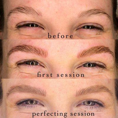 Natural brow shape for a natural beauty