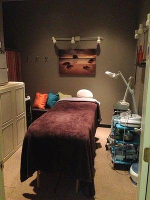 Skin care & massage room