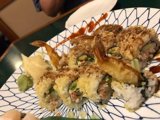 Gold crunchy rolls