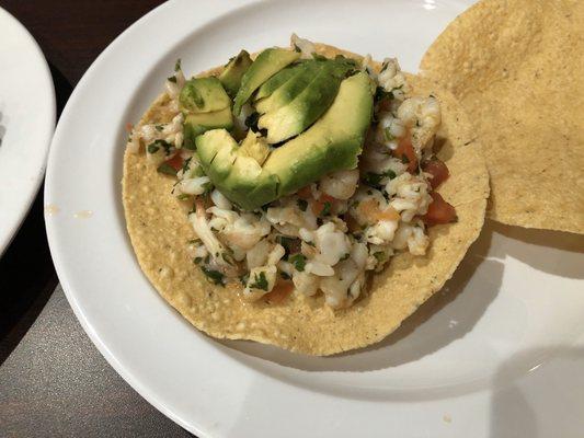 Shrimp ceviche