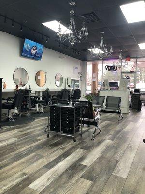 Pretty new beauty salon