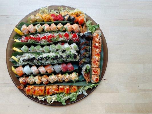 Sushi Bada's Top 10 Platter