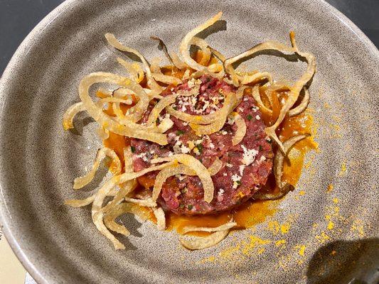 Bear Creek Tartare, Arby's sauce, Curly Fries