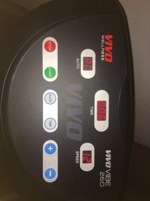 Vivo vive 260 vibration machine